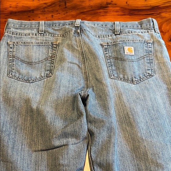 Carhartt Men's Light Blue Relaxed Jeans - Picture 5 of 5